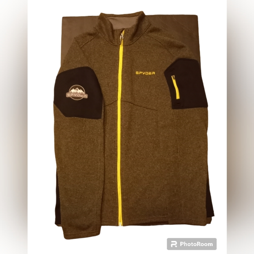 Spyder Men's full zip jacket size Meduim like new